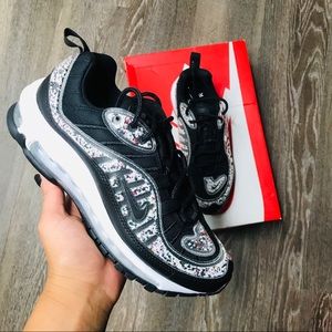 Air Max 98 Recycled Black White
